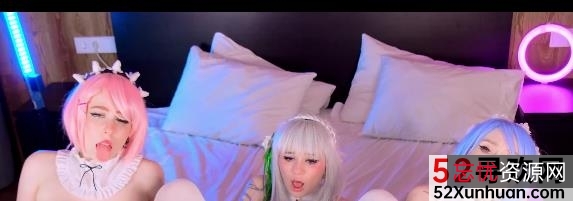 拉姆雷姆精彩时刻：国外小姐姐与网红拉姆雷姆的美丽改变