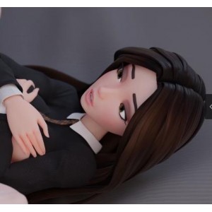 小人物女主《OgirlsArt》3D动画合集：欧美风情，小马拉大车，稀少不适元素，绝对不容错过！