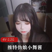 小舞酱COS翻白眼合集4V2.2G，推特伪娘团建COS自拍大片