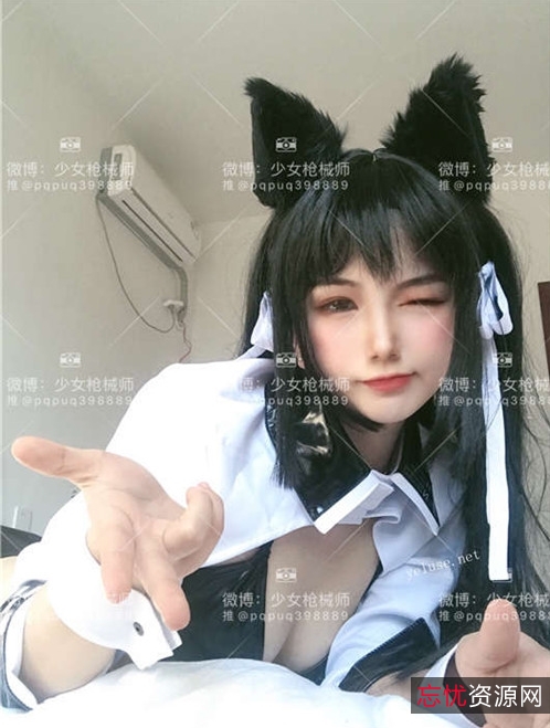 枪械师牛奶小怪兽COSER套，精致5分钟视频，500MB大小