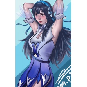 画师作品整合+百度盘+可爱+王者荣耀图包+1000+14.18G，收集了多位画师的作品。
